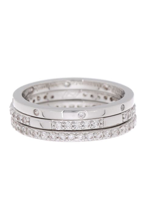 Stackable CZ Rings - Set of 3