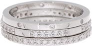 NORDSTROM RACK Stackable CZ Rings - Set of 3