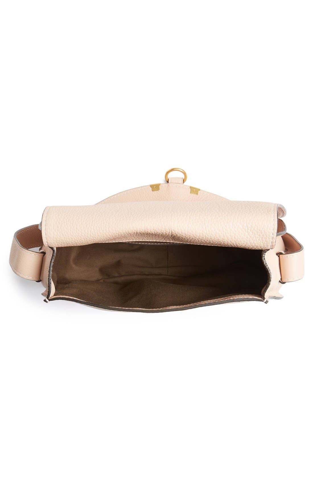 Medium Marcie Leather Crossbody Bag, Alternate, color, BLUSH NUDE