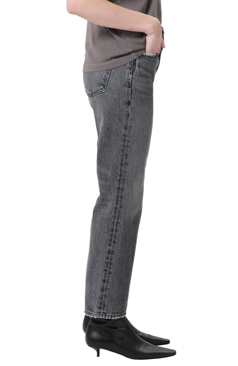 AGOLDE Valen High Waist Ankle Straight Leg Jeans, Alternate, color, Spirit