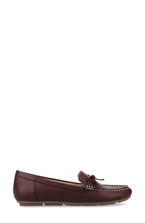 Journee Collection Journee Womens Novella Medium And Wide Width Driving Loafer In Red