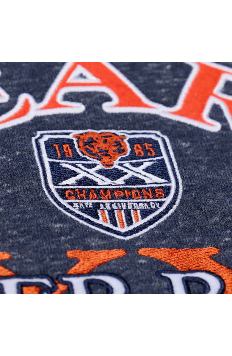 Mitchell & Ness Men's Mitchell & Ness  Navy Chicago Bears 1985 Super Bowl Champions Winning Streak Hoodie, Alternate, color, Navy