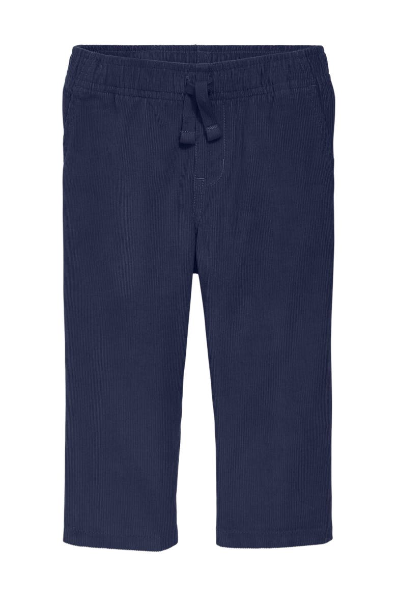 Baby Stretch Corduroy Drawstring Pant, Alternate, color, Navy