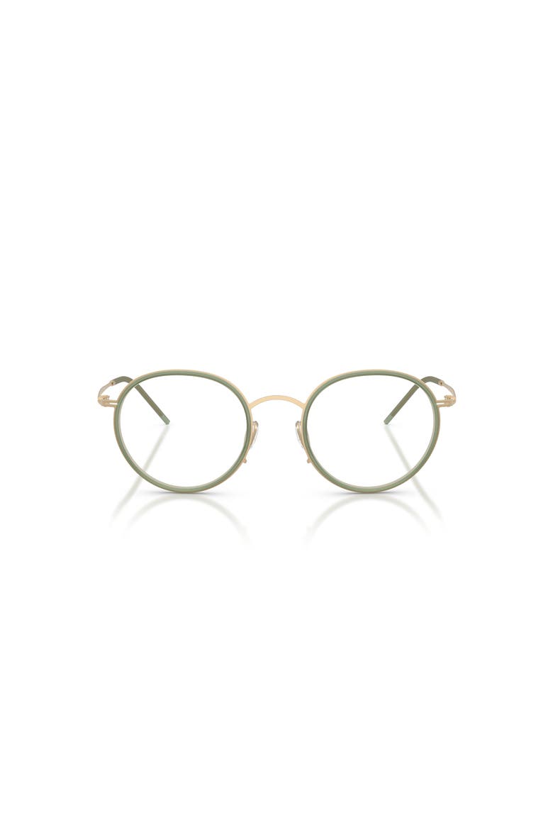 49mm Round optical glasses, Alternate, color, Black