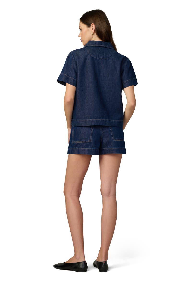 The Lillian Denim Shirt, Alternate, color, HONOR