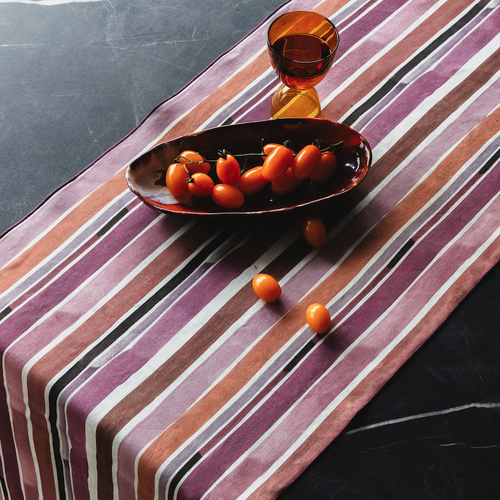 Goldie Home Lisbon Stripe Runner In Lisbon Stripe