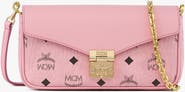 MCM Mini Tracy Crossbody in Visetos Leather Mix