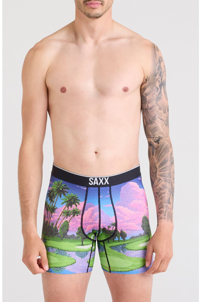 Volt Breathable Mesh Boxer Briefs, Main, color, PIXEL PARADISE-MULTI
