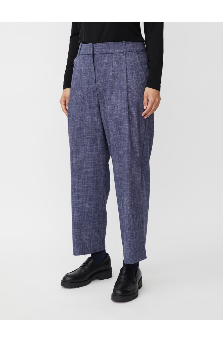 Masai Copenhagen MaPhiladelphia Cropped Loose Fit Pants, Main, color, Navy Blazer