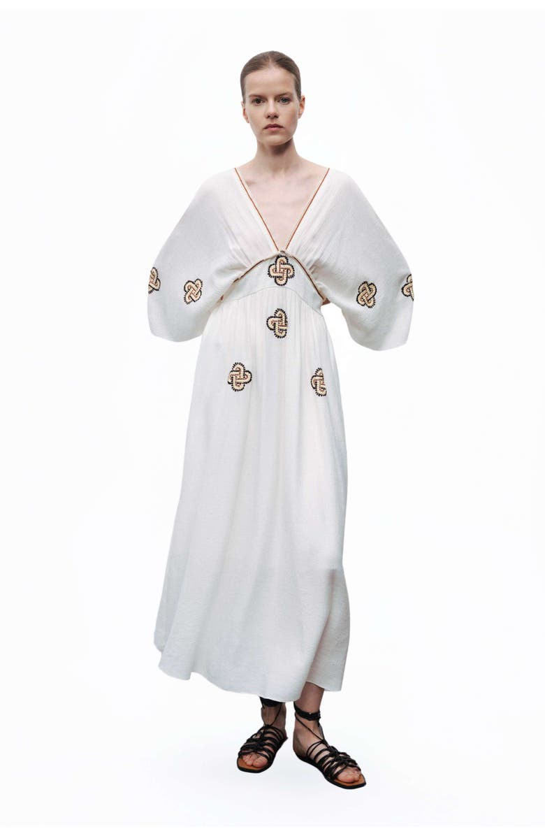 Nocturne Maxi Dress with Embroidery Details, Main, color, 