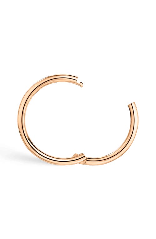 Maria Tash Plain Clicker Hoop In Gold