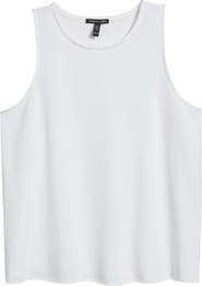 Eileen Fisher Boxy Side Slit Tank