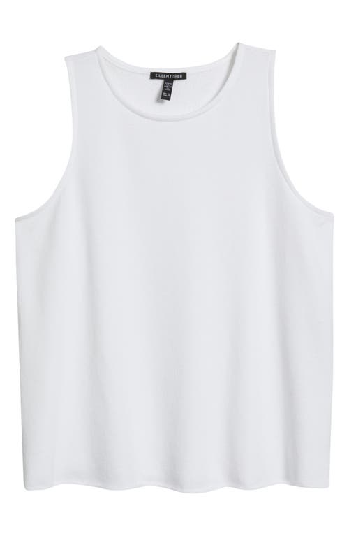 Eileen Fisher Boxy Side Slit Tank