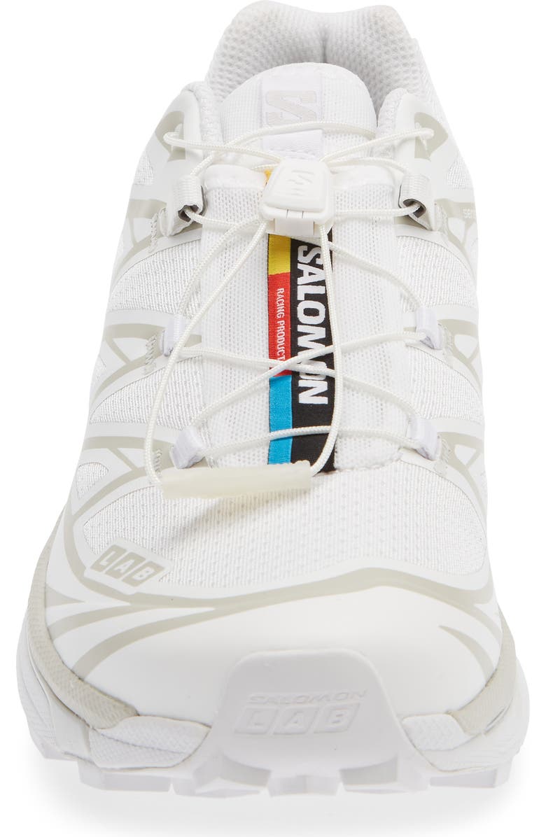 Salomon Gender Inclusive XT-6 Sneaker, Alternate, color, Vanilla Ice/ Iron/ Etherea