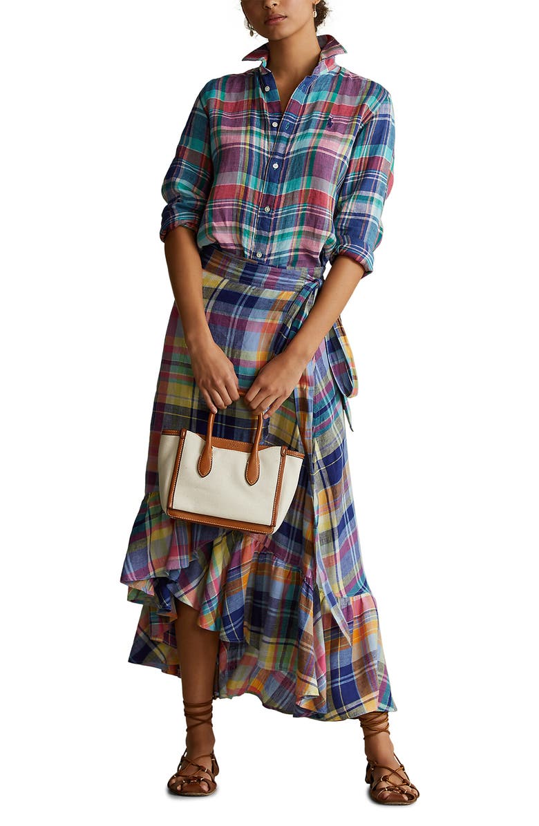 Polo Ralph Lauren Georgia Slim Fit Button-Up Shirt, Alternate, color,