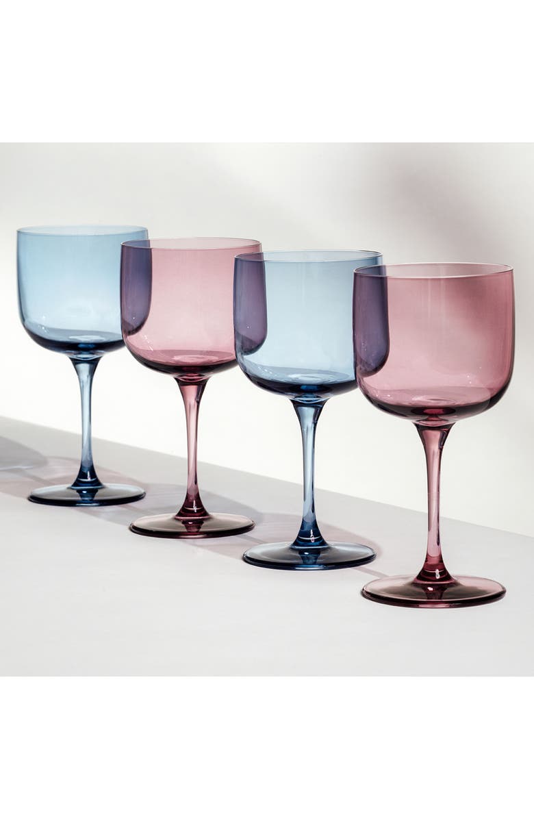 Villeroy & Boch Like Grape Wine / Water Glass Pair, Alternate, color, Grape