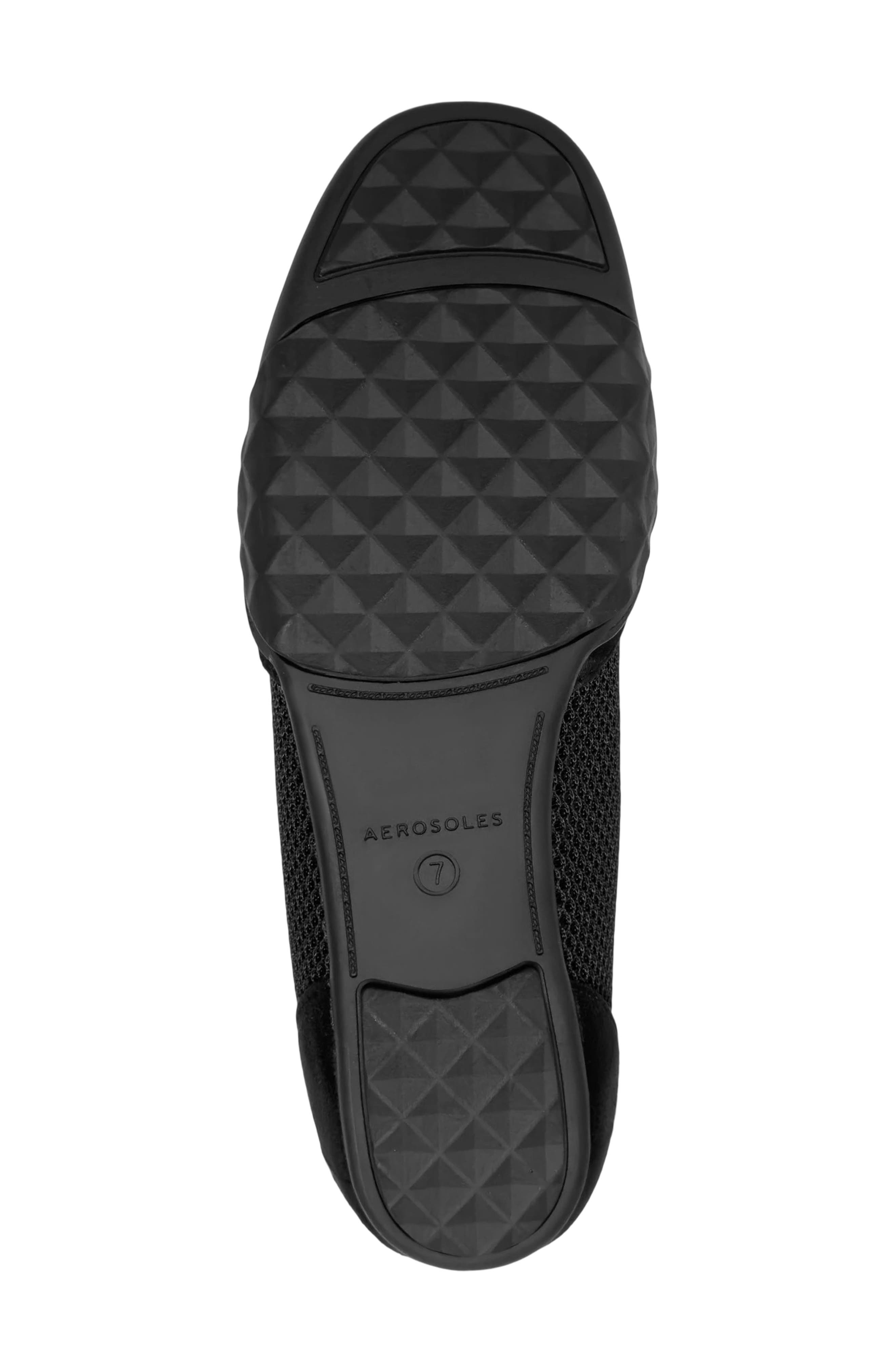 Opal Mesh Lace-Up Sneaker, Alternate, color, BLACK