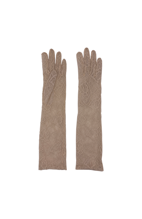 Agnelle Mid Length Lace Gloves