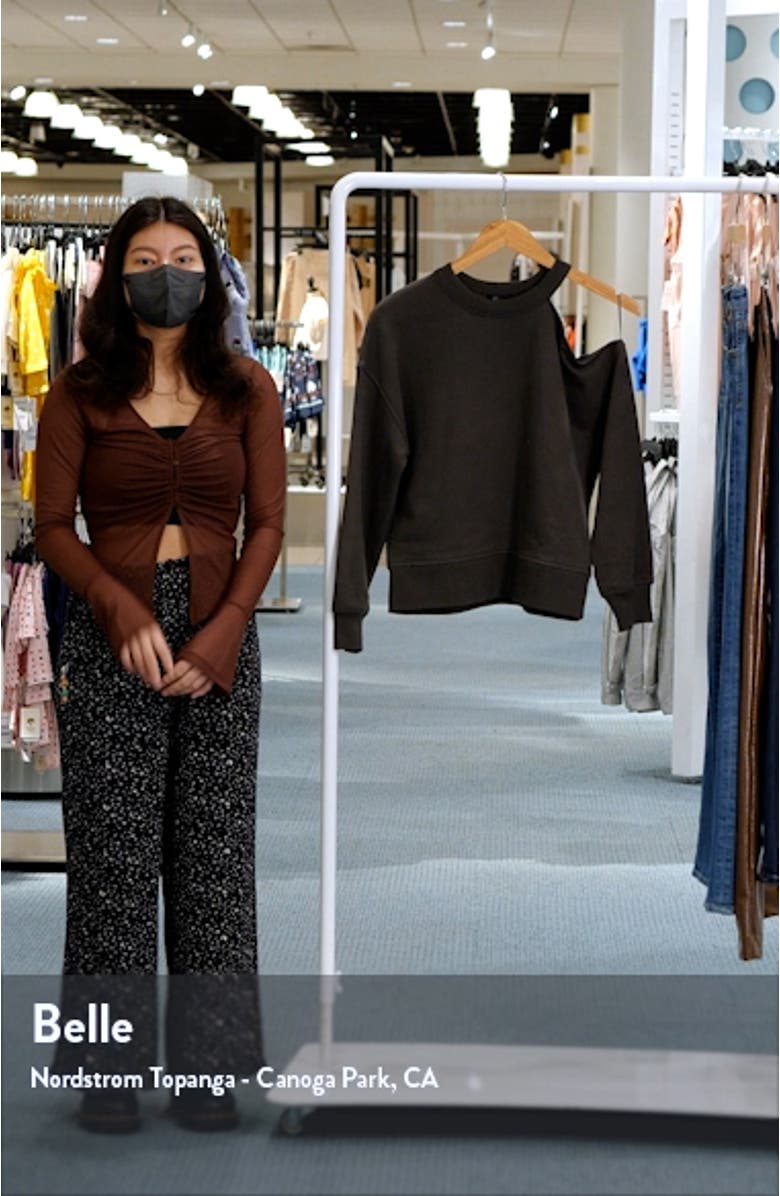 Quincy Cutout Sweatshirt, sales video thumbnail