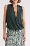 MAX STUDIO Drape Front Top