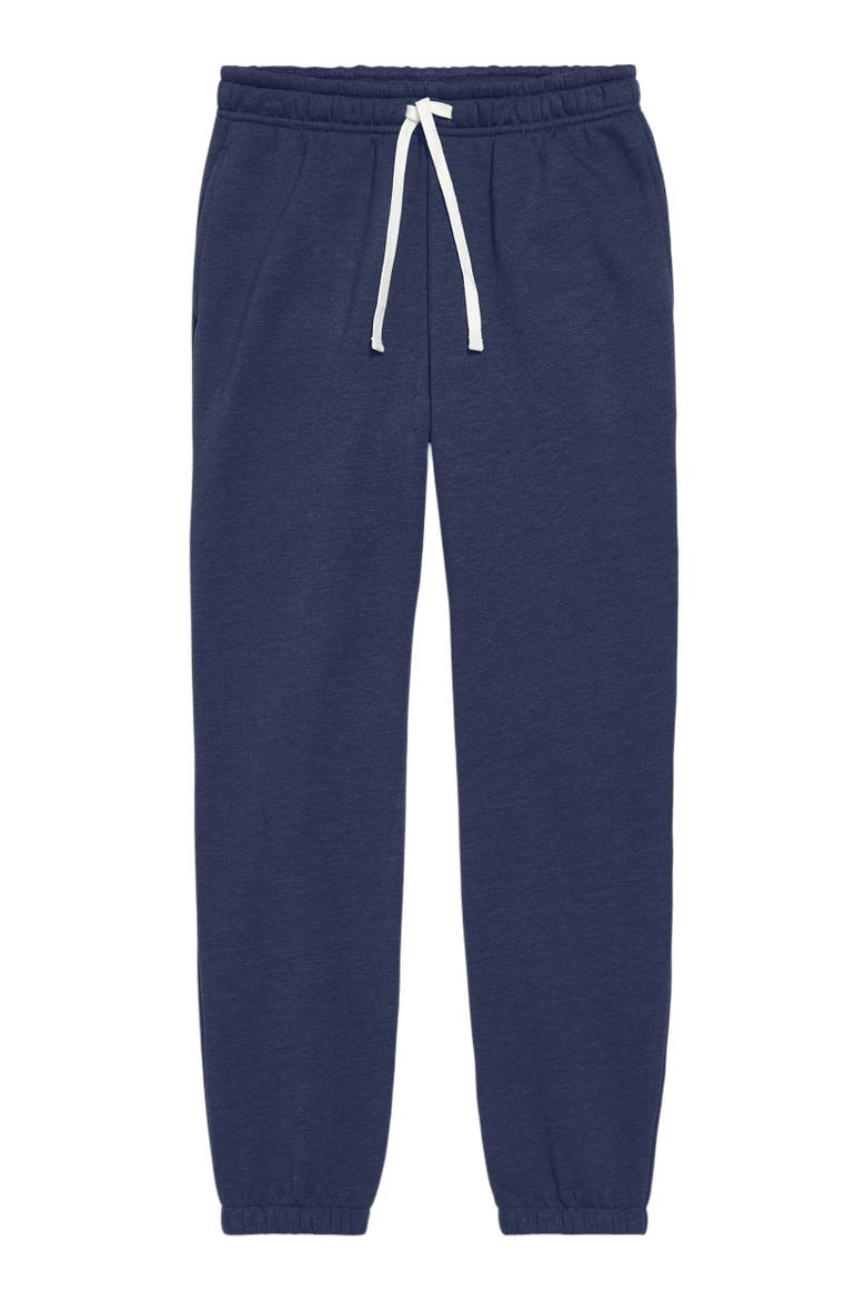 Women's Fit Cozy Fleece Sweatpant, Alternate, color, Heather Navy
