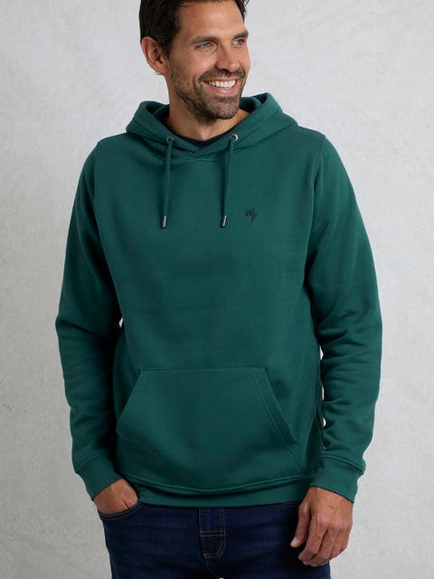 Hugo Branded Popover Hoodie