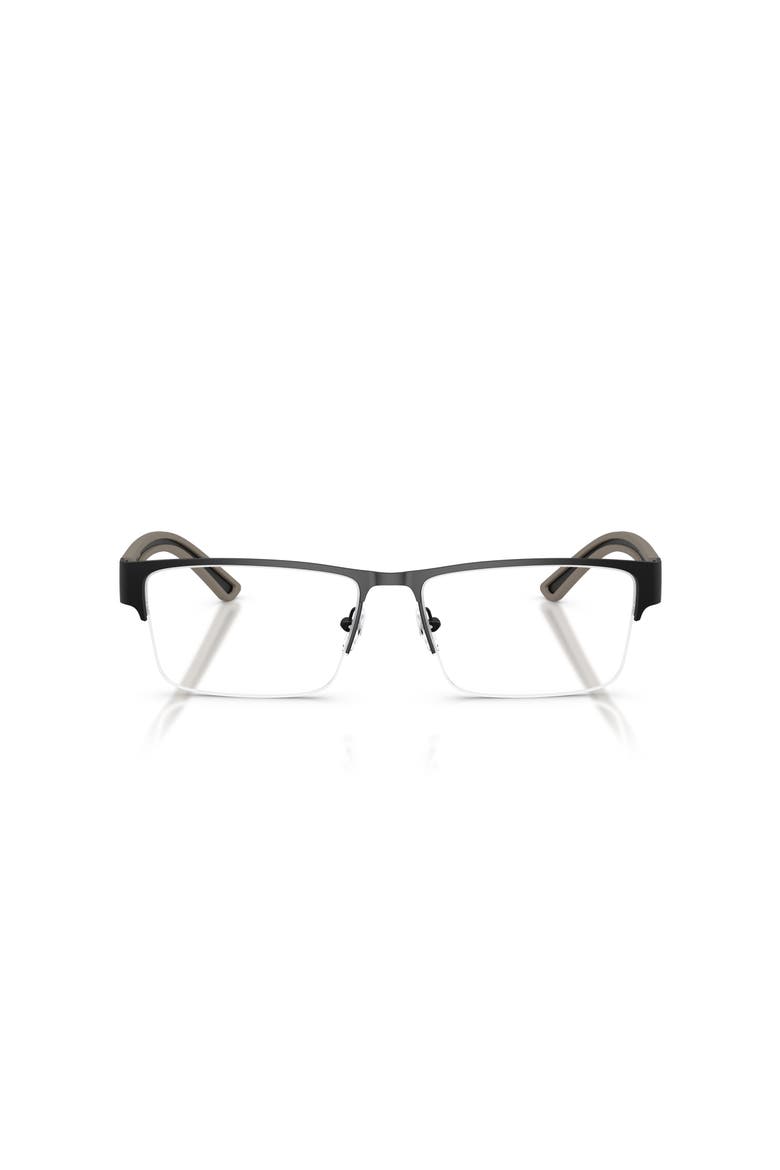 57mm Rectangle optical glasses, Alternate, color, Black