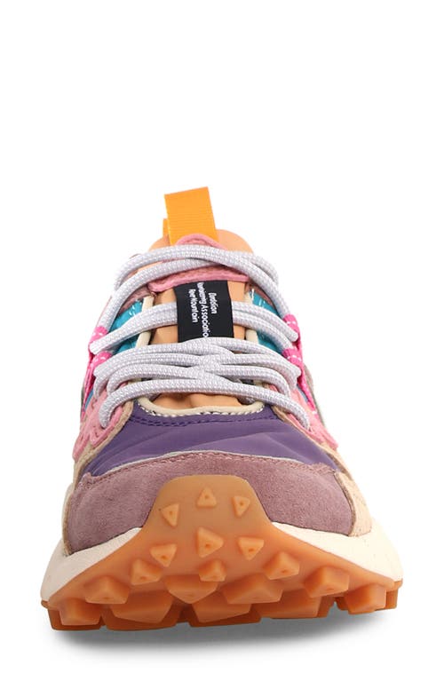 Flower Mountain Yamano 3 Sneaker In Pink