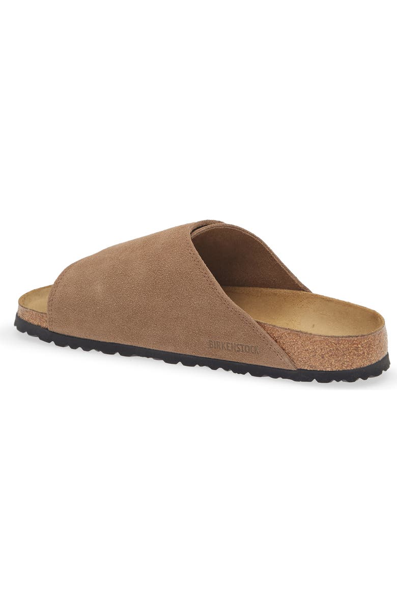 Birkenstock Solana Slide Sandal, Alternate, color, Dark Tea