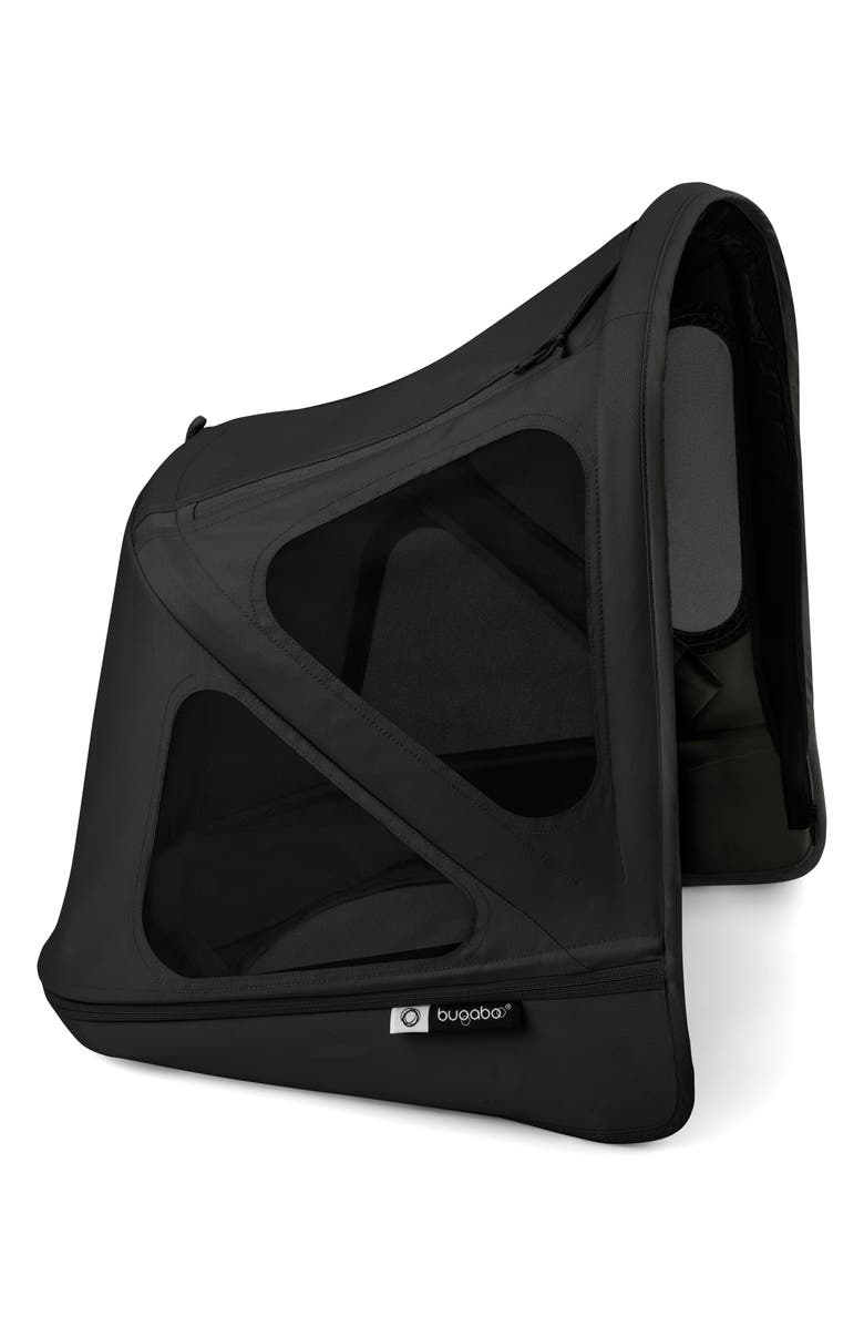 Bugaboo Donkey 6 Breezy Sun Canopy, Main, color, Heritage Black