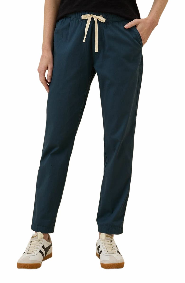 Pact Organic Cotton Daily Twill Pant, Alternate, color, French Navy