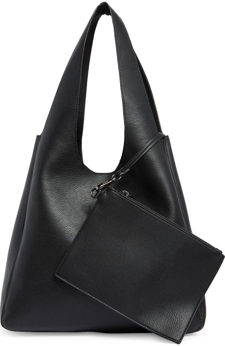 BCBG Soft Hobo Bag, Alternate, color, Black