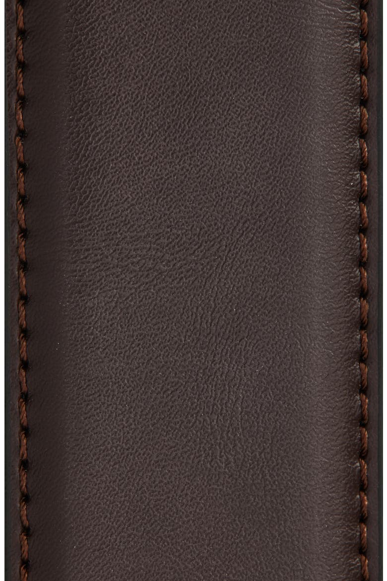 Feather Edge Belt, Alternate, color, BROWN