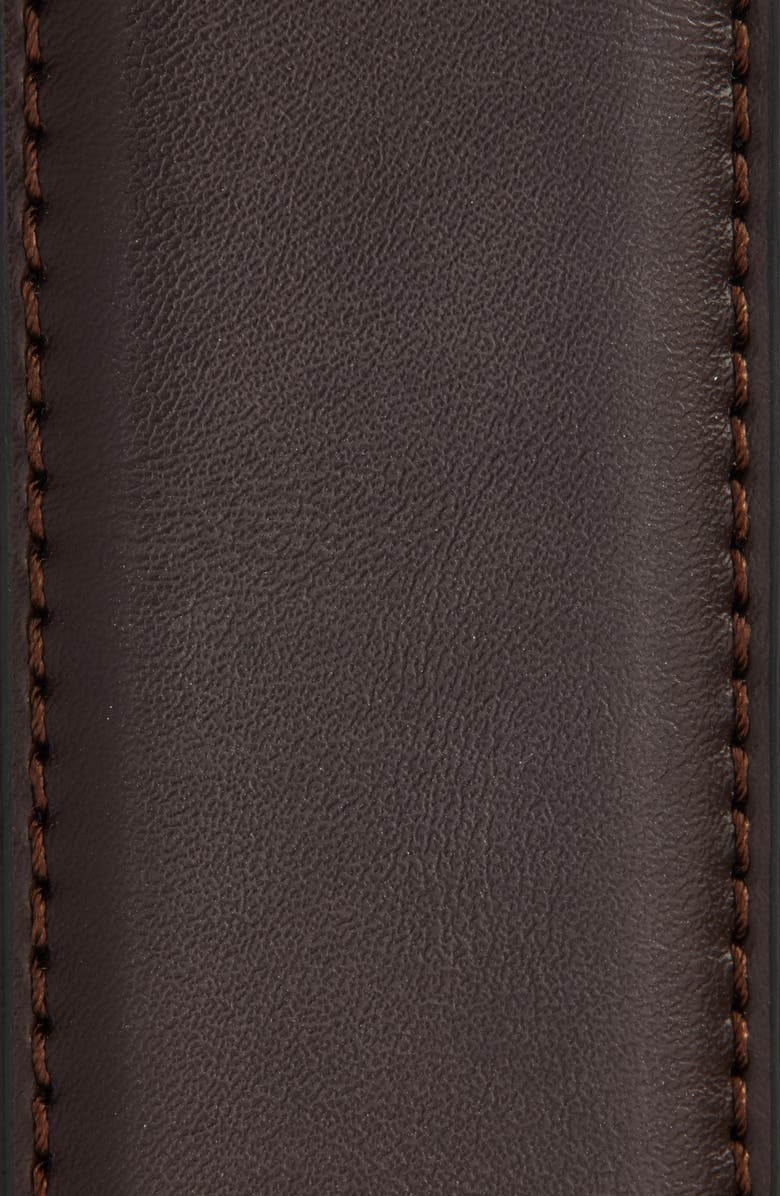 Original Penguin Feather Edge Belt, Alternate, color, Brown