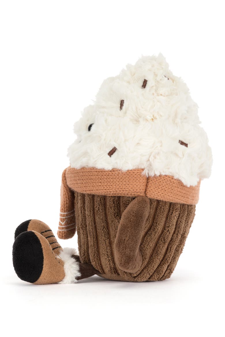 Amuseables Scarffles Hot Chocolate, Alternate, color, BROWN
