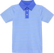 Courtside Kids Boys Thin Stripe Polo Shirt