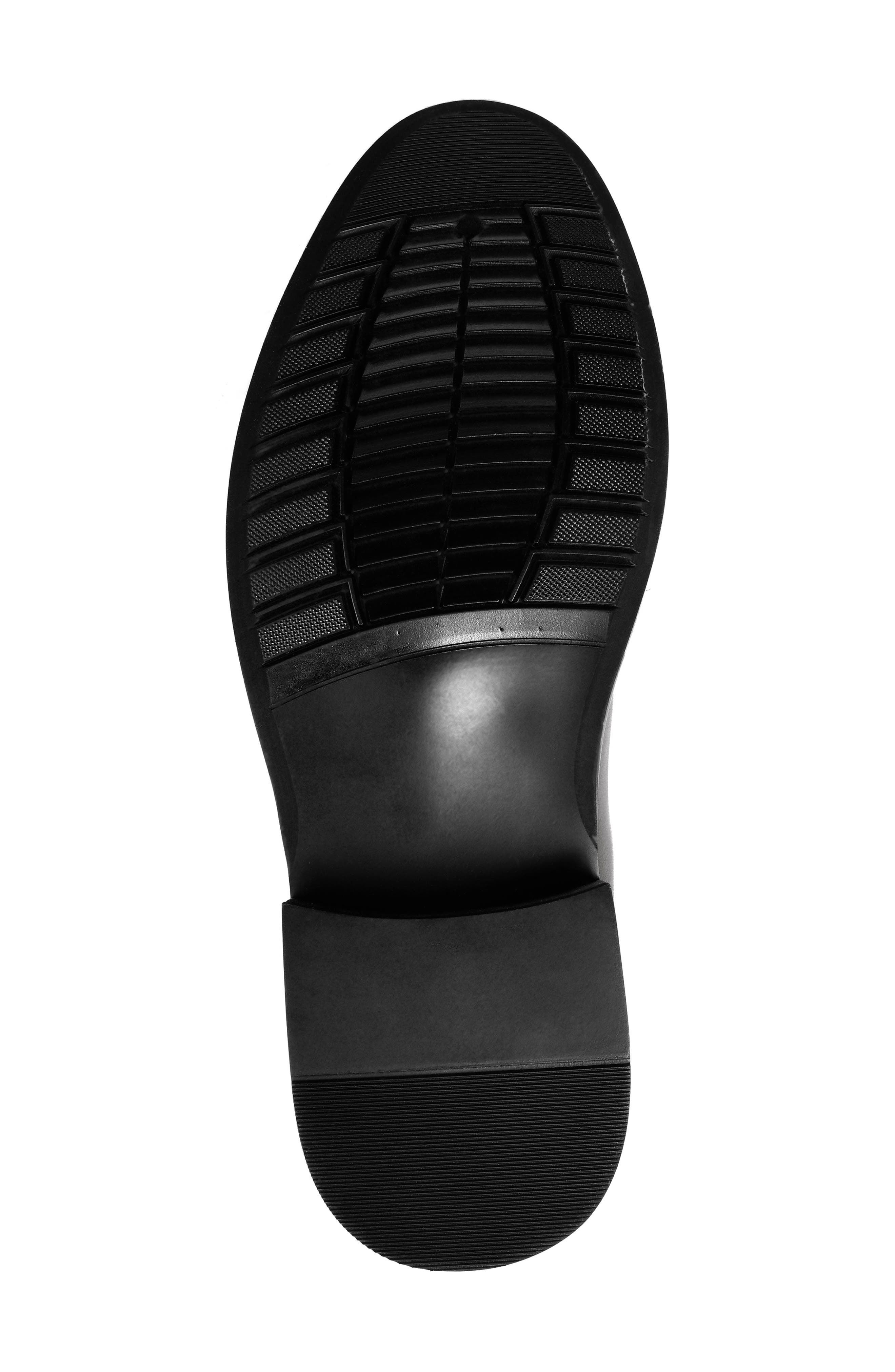 VANCE CO Garrett Cap Chelsea Boot - Wide Width, Alternate, color, Black