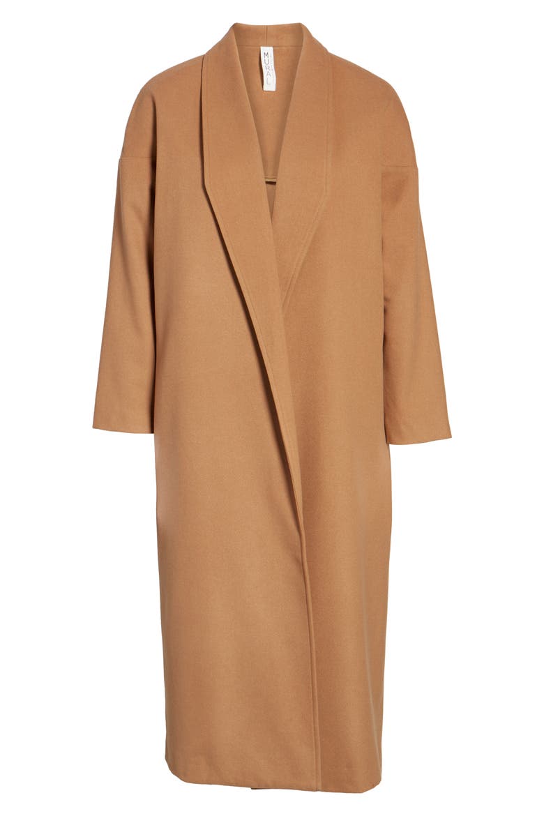 Perfect Midi Coat, Alternate, color, CAMEL