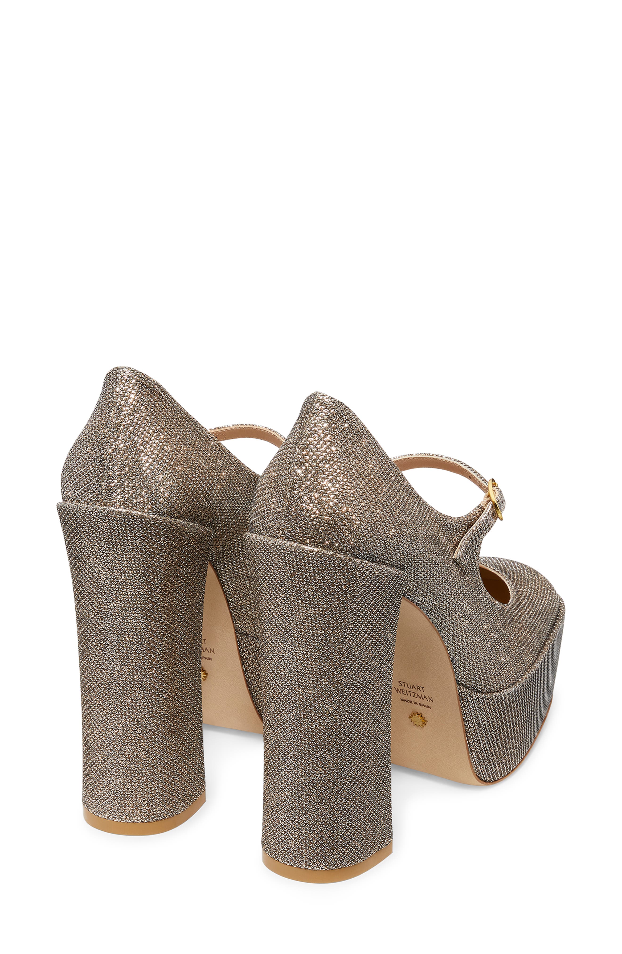 Skyhigh 145 Mary Jane Platform Pump, Alternate, color, ADOBE