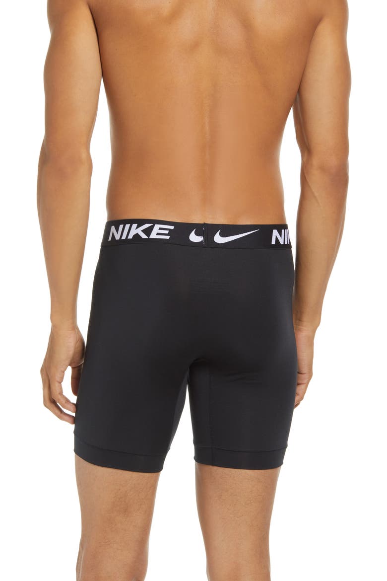 3-Pack Long Boxer Briefs, Alternate, color, BLACK/BLACK/BLACK