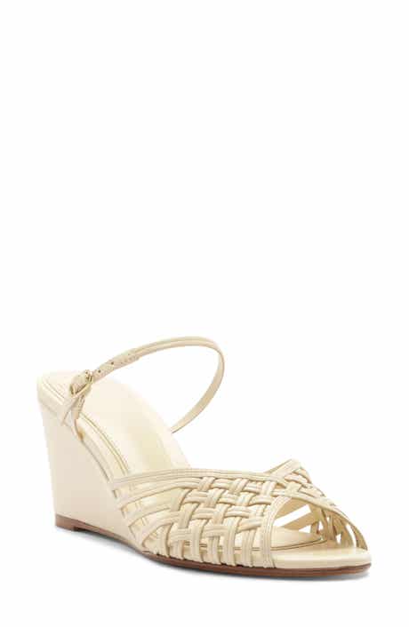 Lilian Woven Wedge Slide Sandal