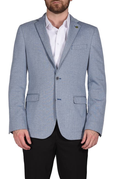 Herringbone Stretch Sport Coat