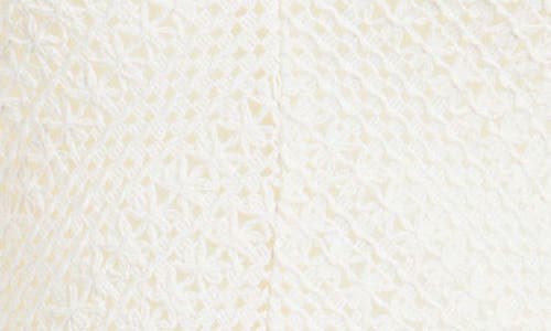 Lipsy Crochet Ruffle Hem Maxi Dress