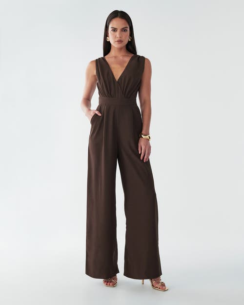 Bwldr Parker Jumpsuit In Brown