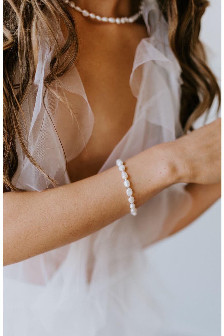 Parnell Pearl Bracelet, Alternate, color, Pearl
