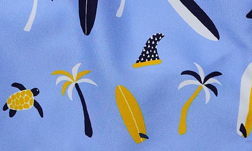 Snapper Rock Unisex Turtle Break Swim Short In Blue