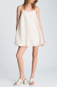 Kenneth Cole Bubble Hem Swing Minidress