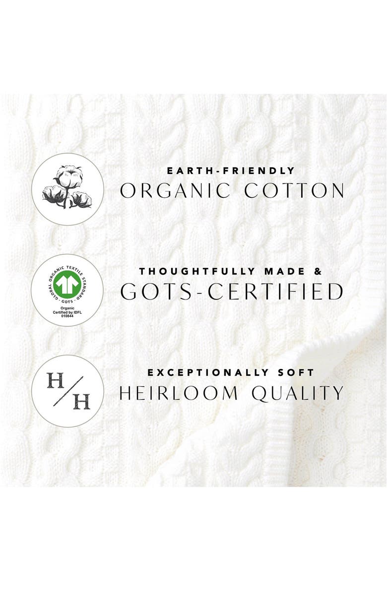 Hope & Henry Baby Boys' Organic Chambray Short, Infant, Alternate, color,