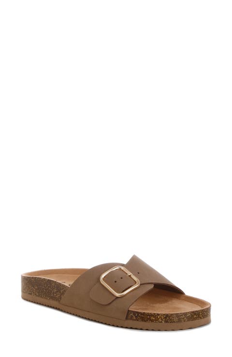 Aranda Buckle Slide Sandal (Women)