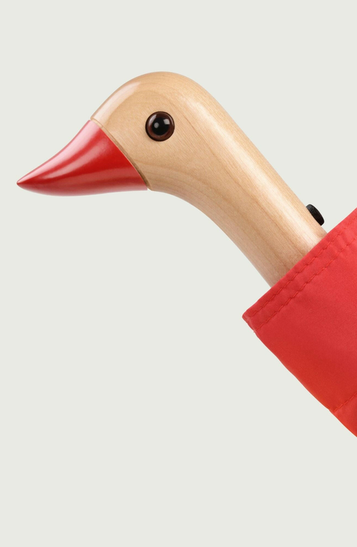 Original Duckhead Eco-friendly Compact Duck Umbrella In Red